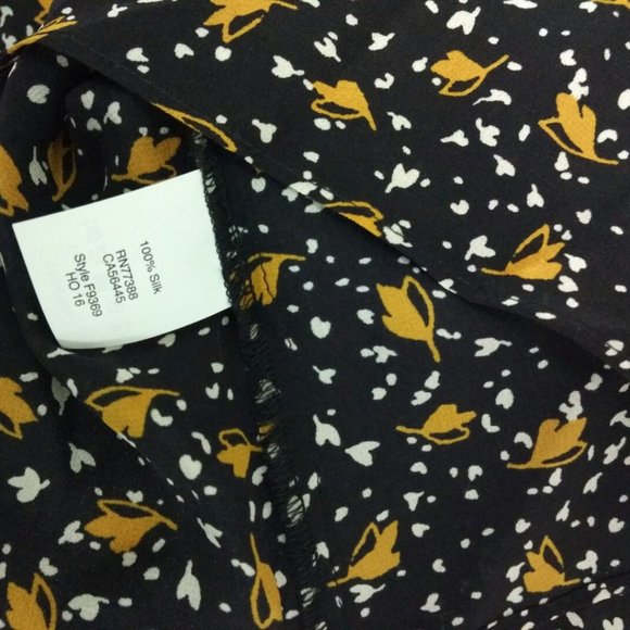 NWT Madewell silk TOP size S Off Shoulder blouse - Picture 6 of 7